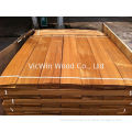 Natural Burma Teak Wood Flooring Veneer Sheet , Cut To Size Veneer